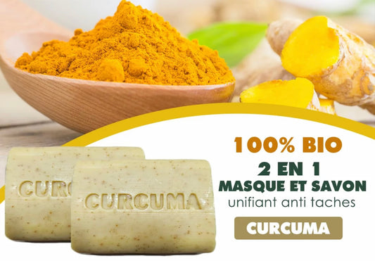 25 pcs 100gr | Savon au curcuma